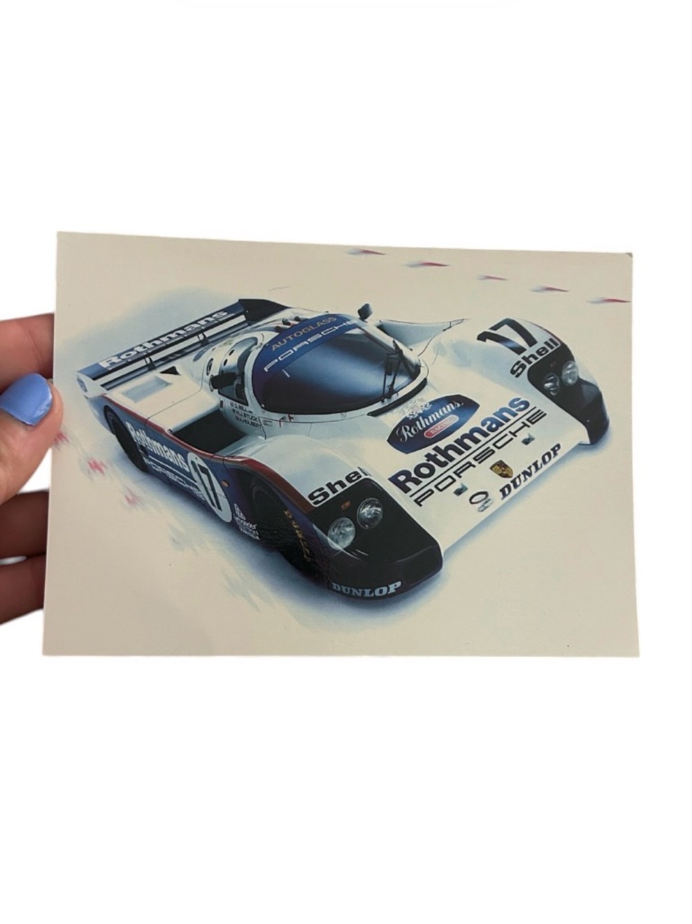 Vintage Porsche Historic Edition Postcard Set 21/30 W Master Card German Orig - Picture 14 of 16